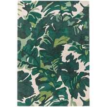 Load image into Gallery viewer, Palm Jungle Green Tropical Rug