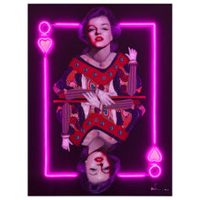 Load image into Gallery viewer, Queen Marilyn Monroe LED Neon Artwork