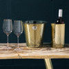 Hammered Gold Wine Cooler