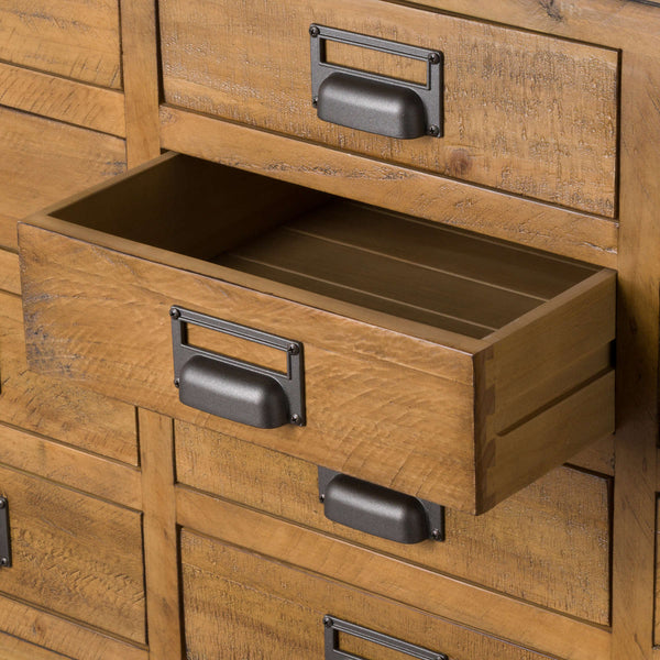Apothecary-Style Wooden Sideboard