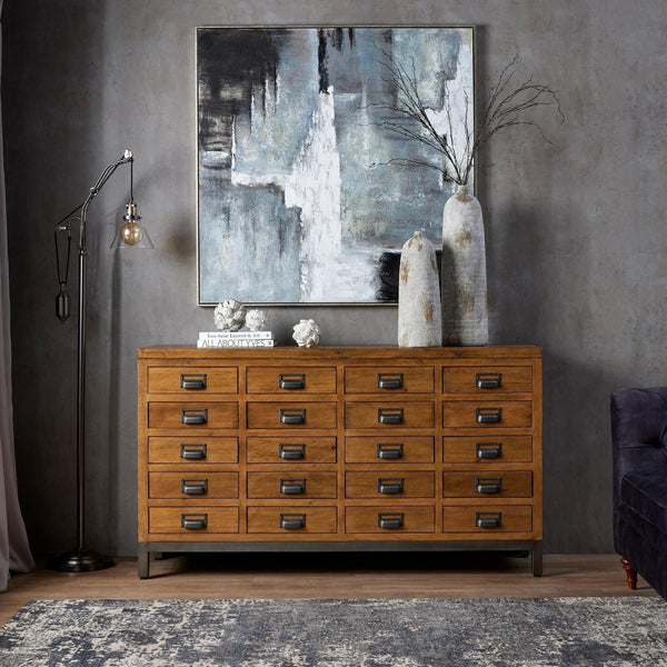 Apothecary-Style Wooden Sideboard