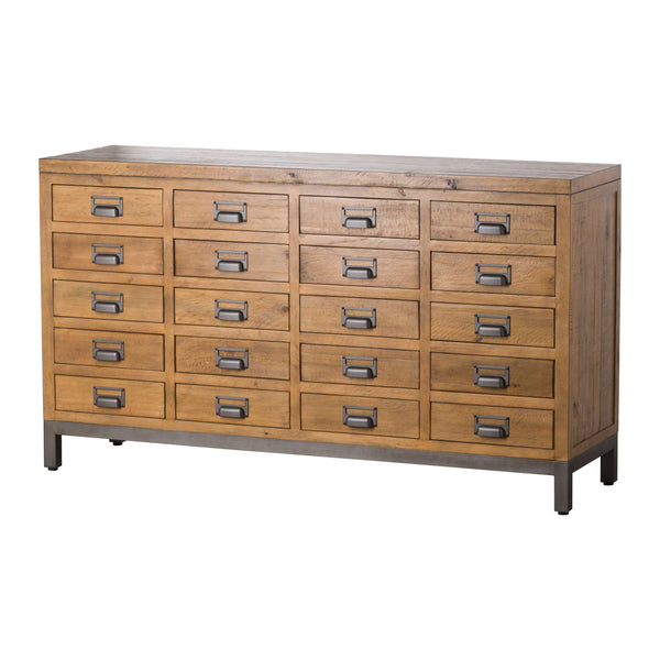Apothecary-Style Wooden Sideboard