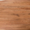 Acacia Wood Dining Table with Industrial Legs