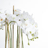 Elegant Faux Orchid in Glass Bowl