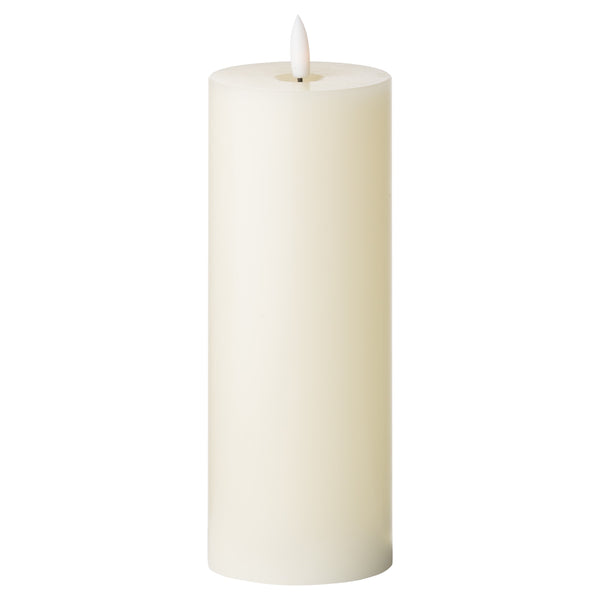Ivory LED Pillar Candle