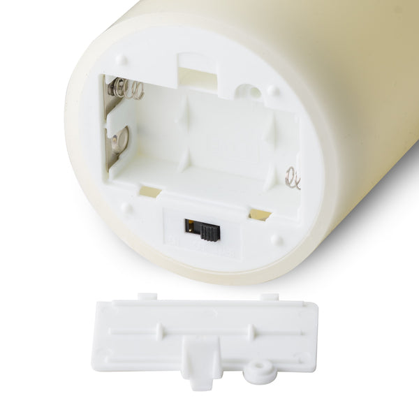 Ivory Plastic LED Candle