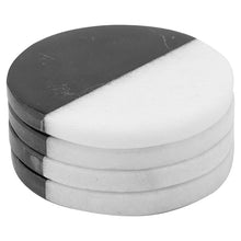 Load image into Gallery viewer, Monochrome Drinks Coasters | Set of 4