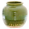 Olive Ceramic Vase