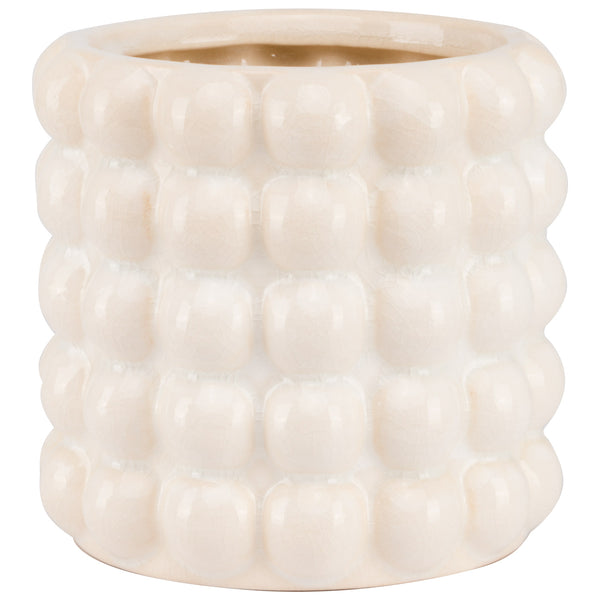 Cloud Cream Bubble Ceramic Planter