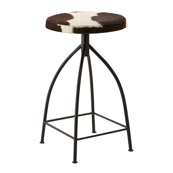 Cowhide Bar Stool