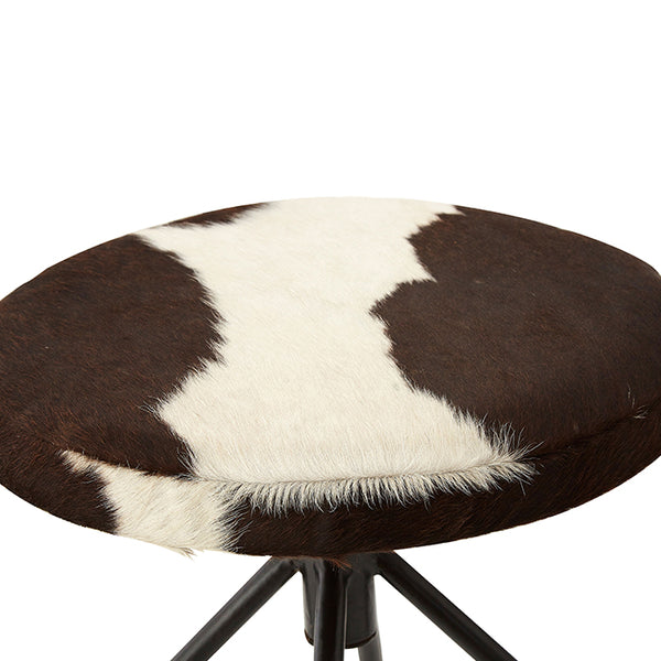 Cowhide Bar Stool