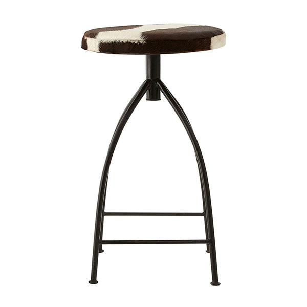 Cowhide Bar Stool