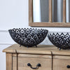 Black Aluminium Decorative Bowl