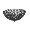 Black Aluminium Decorative Bowl