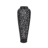 Black Aluminium Floor Vase