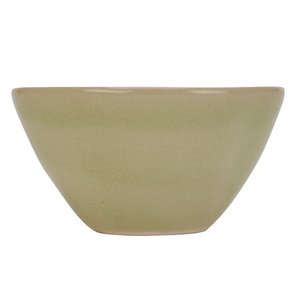 Sage Green Ceramic Berry Bowl