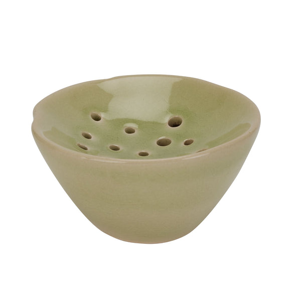 Sage Green Ceramic Berry Bowl