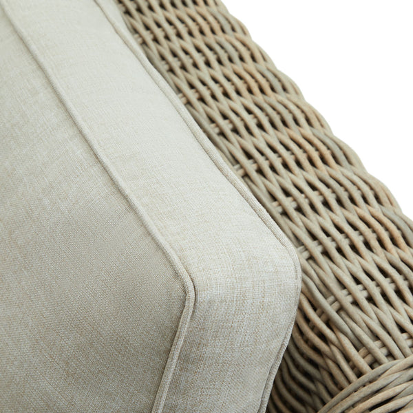 Metal Frame Elegance Woven Sofa