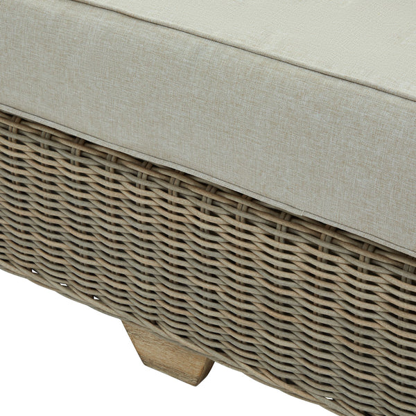 Metal Frame Elegance Woven Sofa