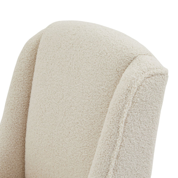 Smooth Timber Accent Chair
