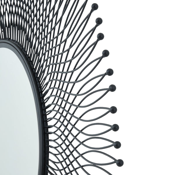 Starburst Glass Wall Mirror
