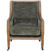 Elegant Wood Frame Armchair