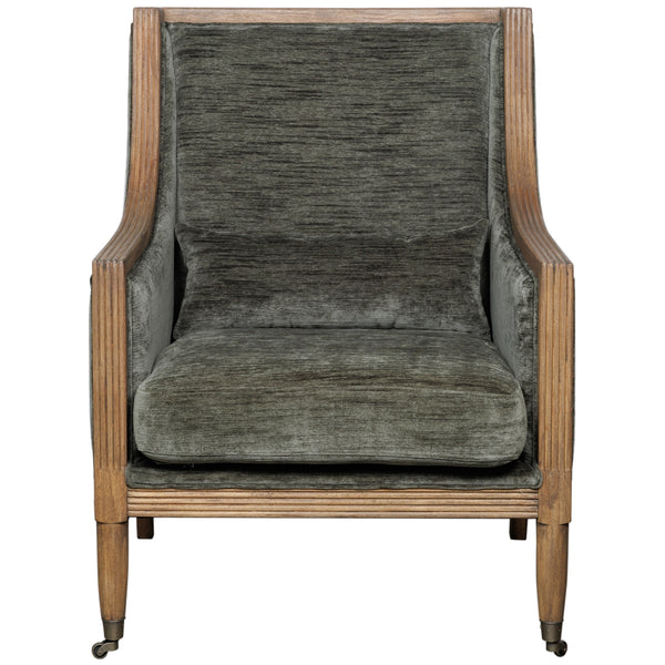 Elegant Wood Frame Armchair