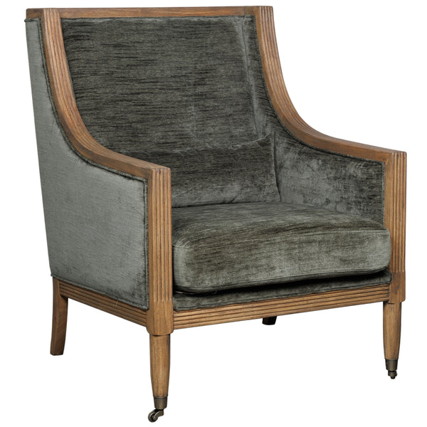 Elegant Wood Frame Armchair