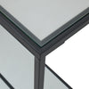 Sleek Glass Elegance Console Table