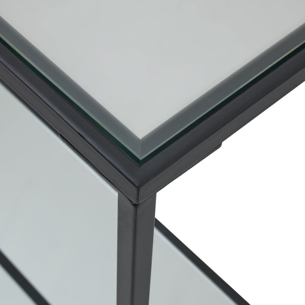 Sleek Glass Elegance Console Table