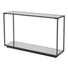 Sleek Glass Elegance Console Table
