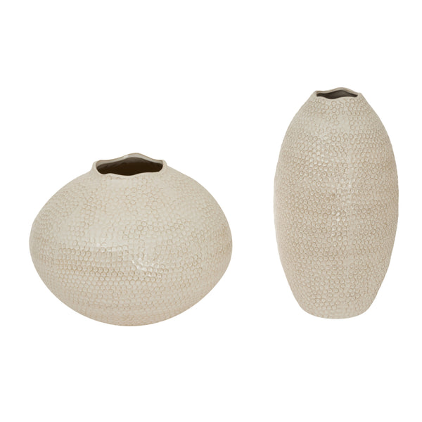 Textured Ceramic Vase