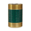 Luxe Green and Gold Wine Cooler