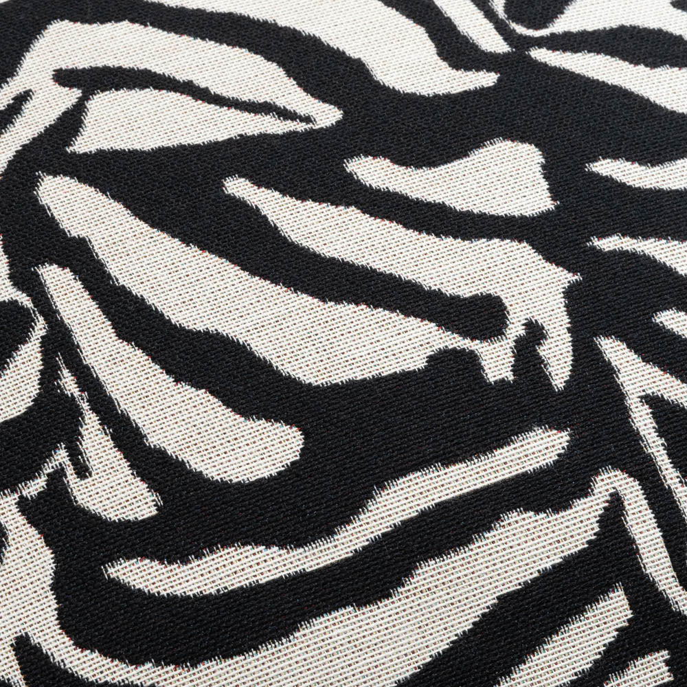 Handmade Zebra Effect Monochrome Cushion