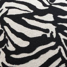 Load image into Gallery viewer, Handmade Zebra Effect Monochrome Cushion
