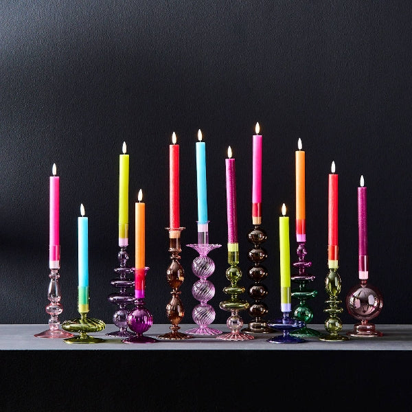 LED Taper Dining Candle Sticks | Set of 4