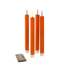 Load image into Gallery viewer, LED Taper Dining Candle Sticks | Set of 4
