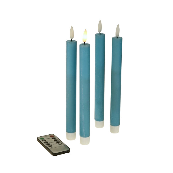 LED Taper Dining Candle Sticks | Set of 4