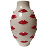 Pucker Up Large Red Lips Vase