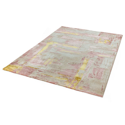 Astra Pink Metallic Lustre Rug