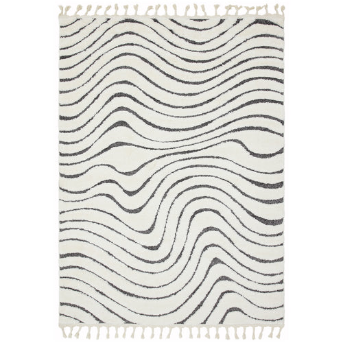 Sumptuously Soft Moroccan Inspired Wave Rug