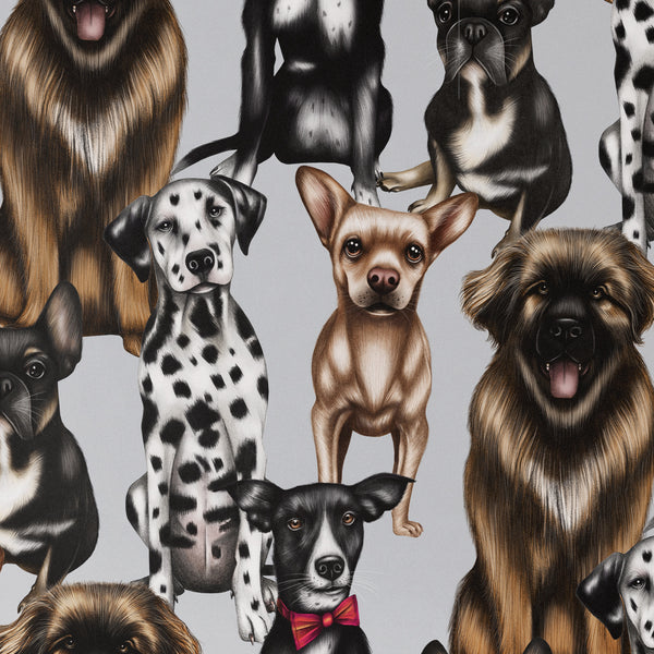 Wild At Heart 'Cutsie Canines' Wallpaper