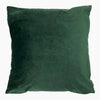 Fern Green Velvet Cushion