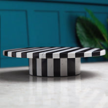 Load image into Gallery viewer, Large Marble Monochrome Cake Stand