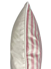 Load image into Gallery viewer, Pink Candy Stripe Velvet Cushion