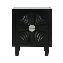 Load image into Gallery viewer, Nocturne Black Bedside Table
