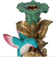 Load image into Gallery viewer, Ornate Hummingbird Candle Holder