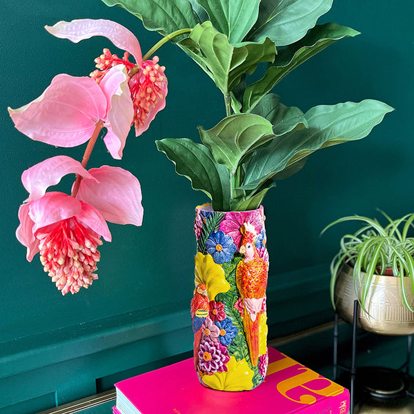 Birds of Paradise Vase