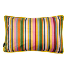 Load image into Gallery viewer, Luxe Multicoloured Bolster Velvet Cushion