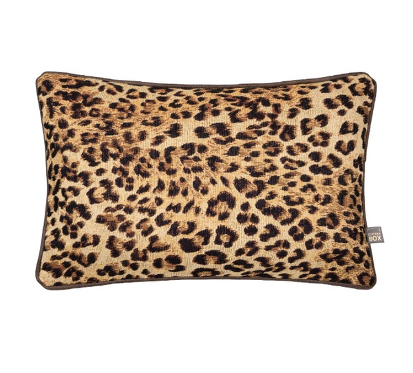 Handmade Leopard Print Cushion Image